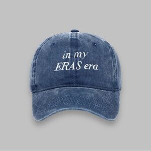 TAYLOR SWIFT Inspired In my ERAS Era baseball‎ cap Embroidered Gift Blue Hat 🏰
